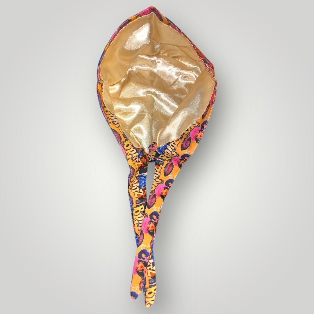 Satin - Lined Nurse Scrub Caps | Kawaii, Dollcore & Girl - Power Styles - Nursecaresuites - Online Healthcare BoutiqueScrub CapAdjustable Scrub CapAdjustable Tie Backaesthetic healthcare worker