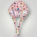 Satin - Lined Nurse Scrub Caps | Kawaii, Dollcore & Girl - Power Styles - Nursecaresuites - Online Healthcare BoutiqueScrub CapAdjustable Scrub CapAdjustable Tie Backaesthetic healthcare worker