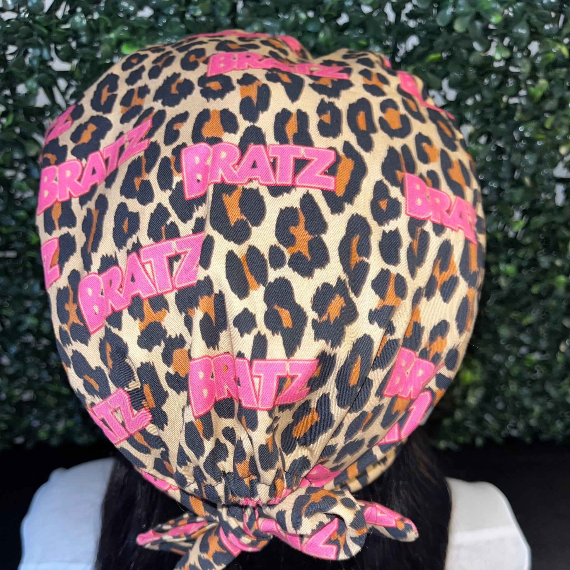 Satin - Lined Tie Back Scrub Caps | Hello Kitty, Barbie, Powerpuff and Bratz Styles - Nursecaresuites - Online Healthcare BoutiqueScrub CapAdjustable Scrub CapAdjustable Tie Backaesthetic healthcare worker