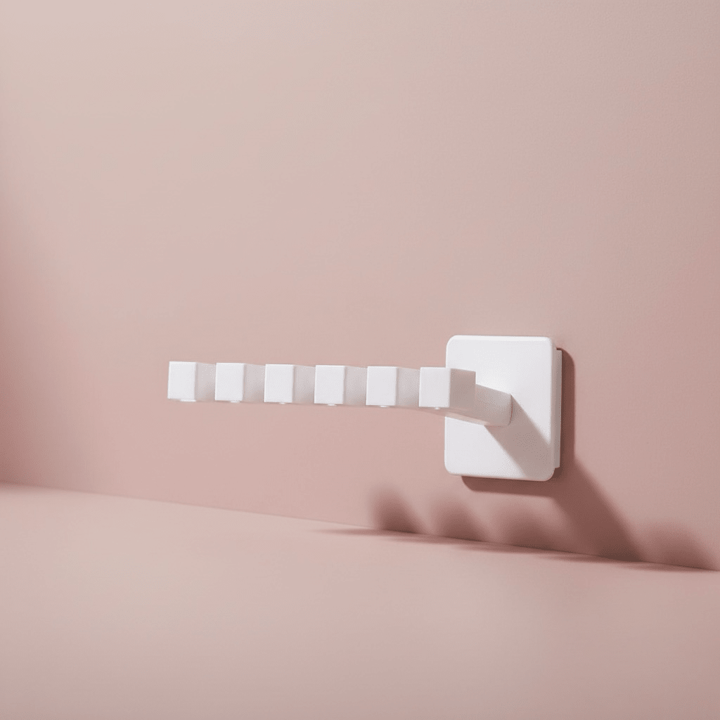 Scrub Cap Wall Organizer Rack | Space - Saving Hook Holder for Nurses & Healthcare Girlies - Nursecaresuites - Online Healthcare Boutiqueadhesive hook rackbathroom organizercap holder wall