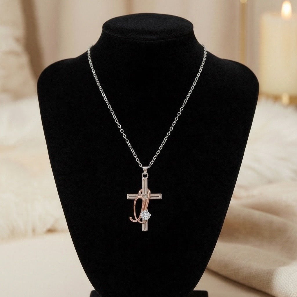 Stethoscope Cross Necklace for Nurses & Healthcare Workers - Nursecaresuites - Online Healthcare Boutiquenecklacechristian jewelrycna giftcross necklace
