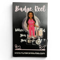 Travel CNA Badge Reel - Nursecaresuites - Online Healthcare Boutiquebadge reelcaregiver giftcna accessoriescna badge reel