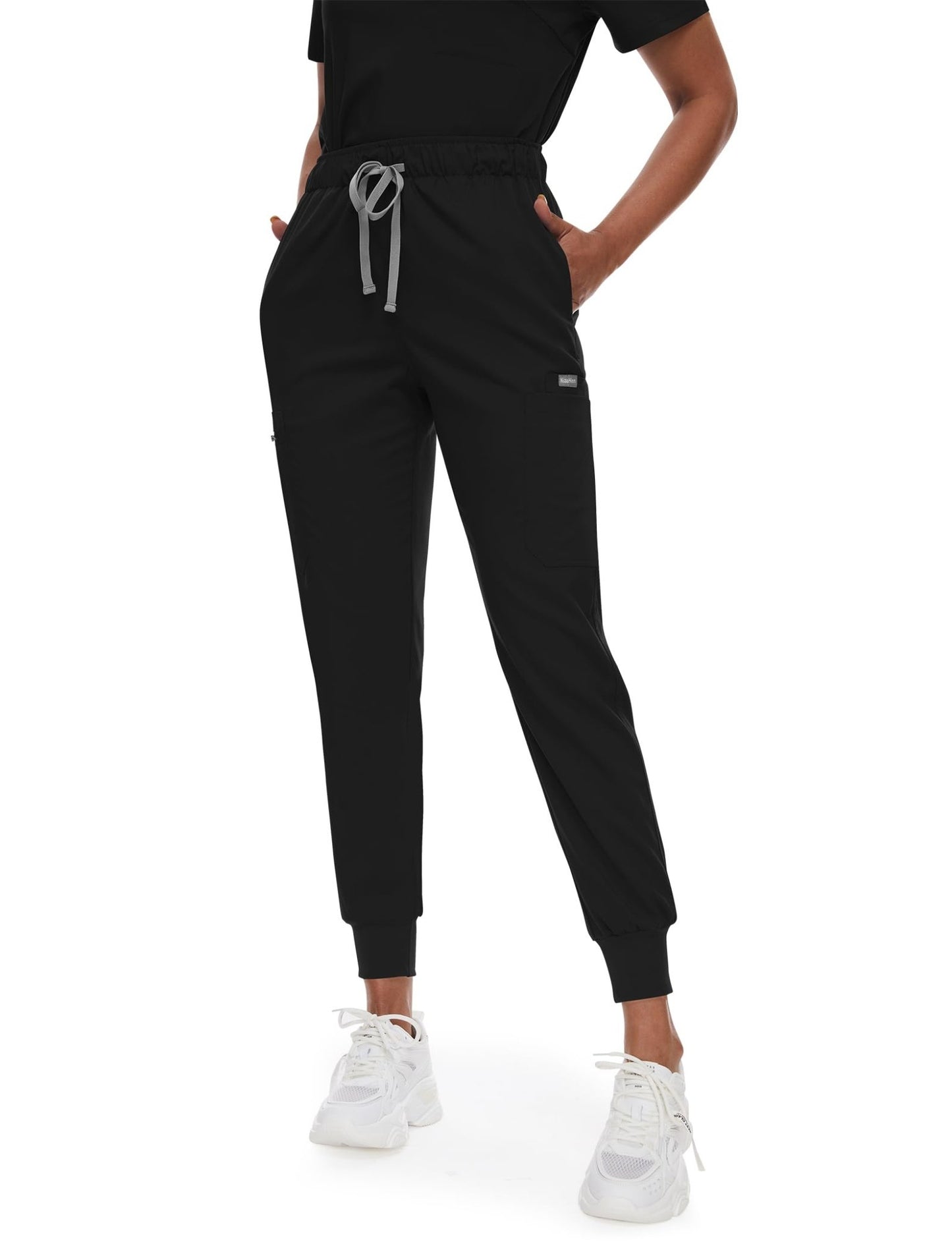 V - Neck Jogger Scrub Set - Nursecaresuites - Online Healthcare BoutiqueB0BS16KLB3