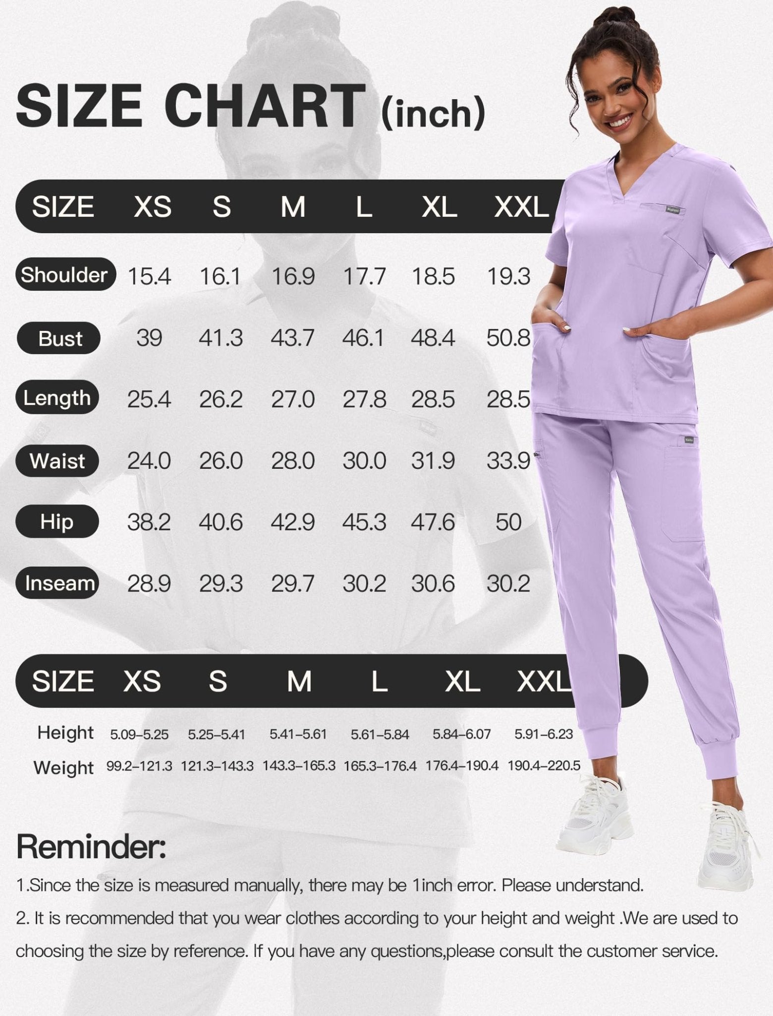 V - Neck Jogger Scrub Set - Nursecaresuites - Online Healthcare BoutiqueB0D6YZ8DBS