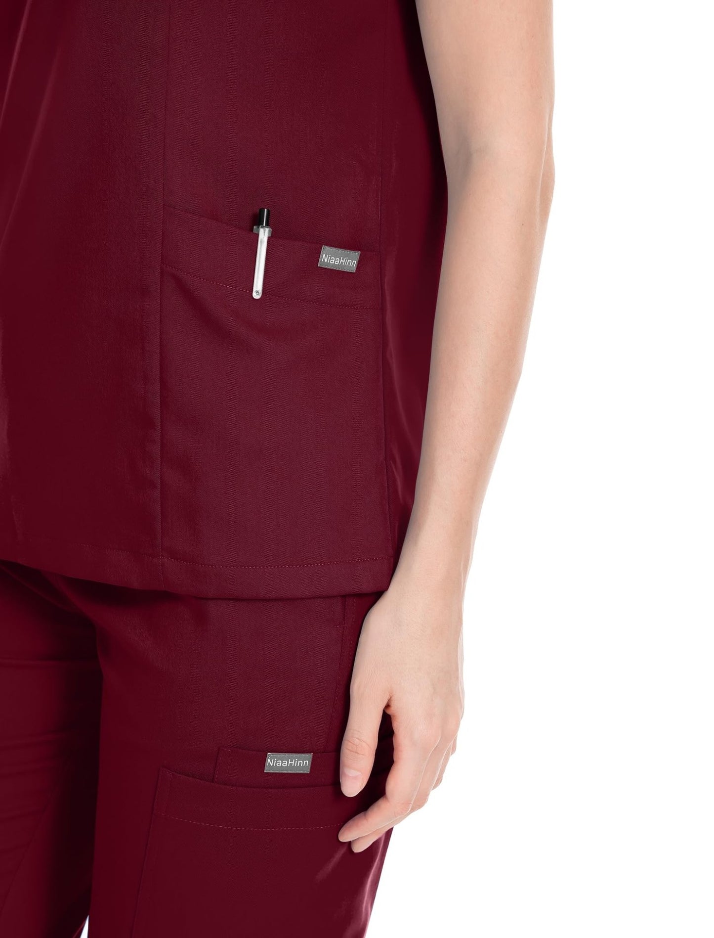 V - Neckland Jogger Scrub set - Nursecaresuites - Online Healthcare BoutiqueB0B317CD8J