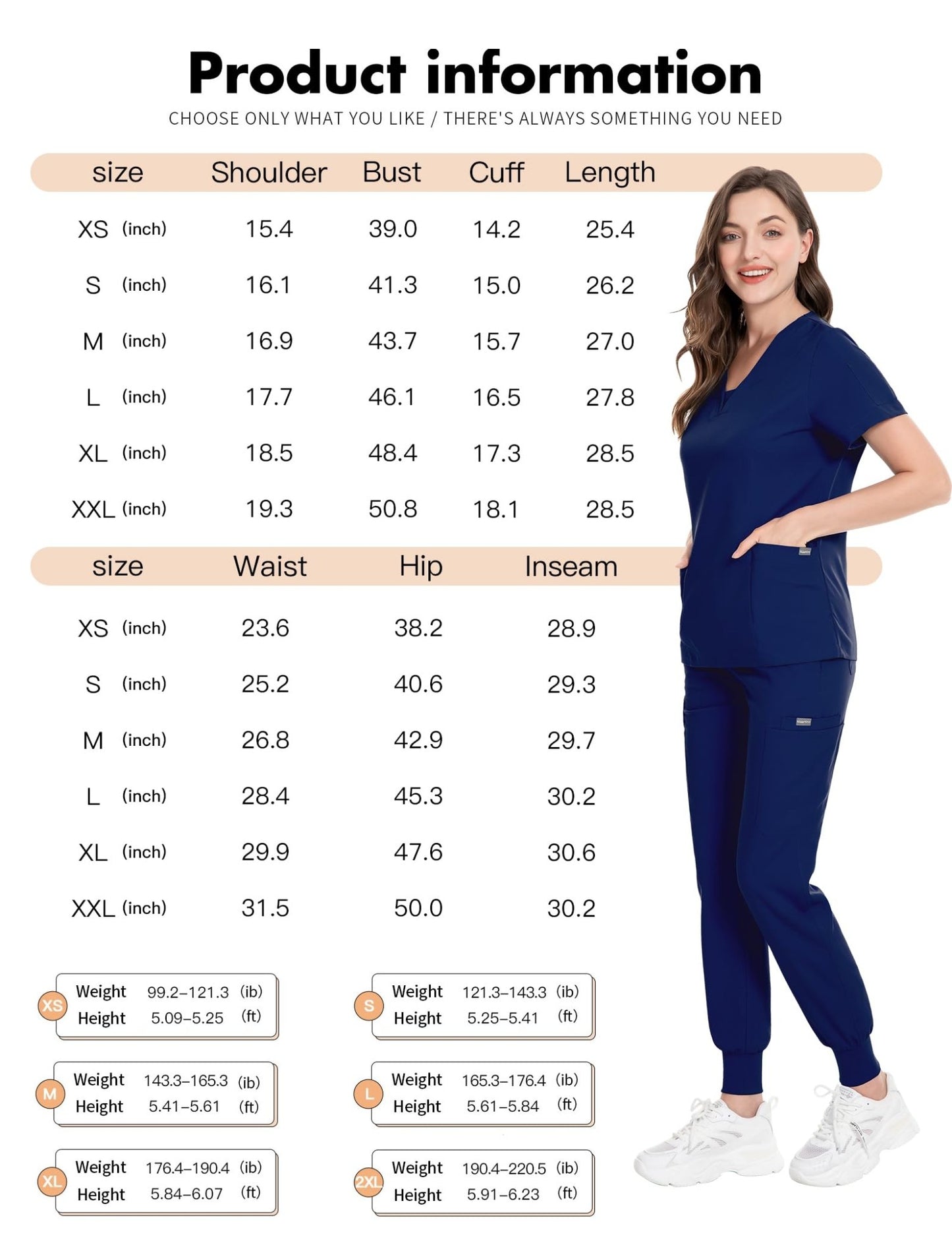 V - Neckland Jogger Scrub set - Nursecaresuites - Online Healthcare BoutiqueB0B31717TR