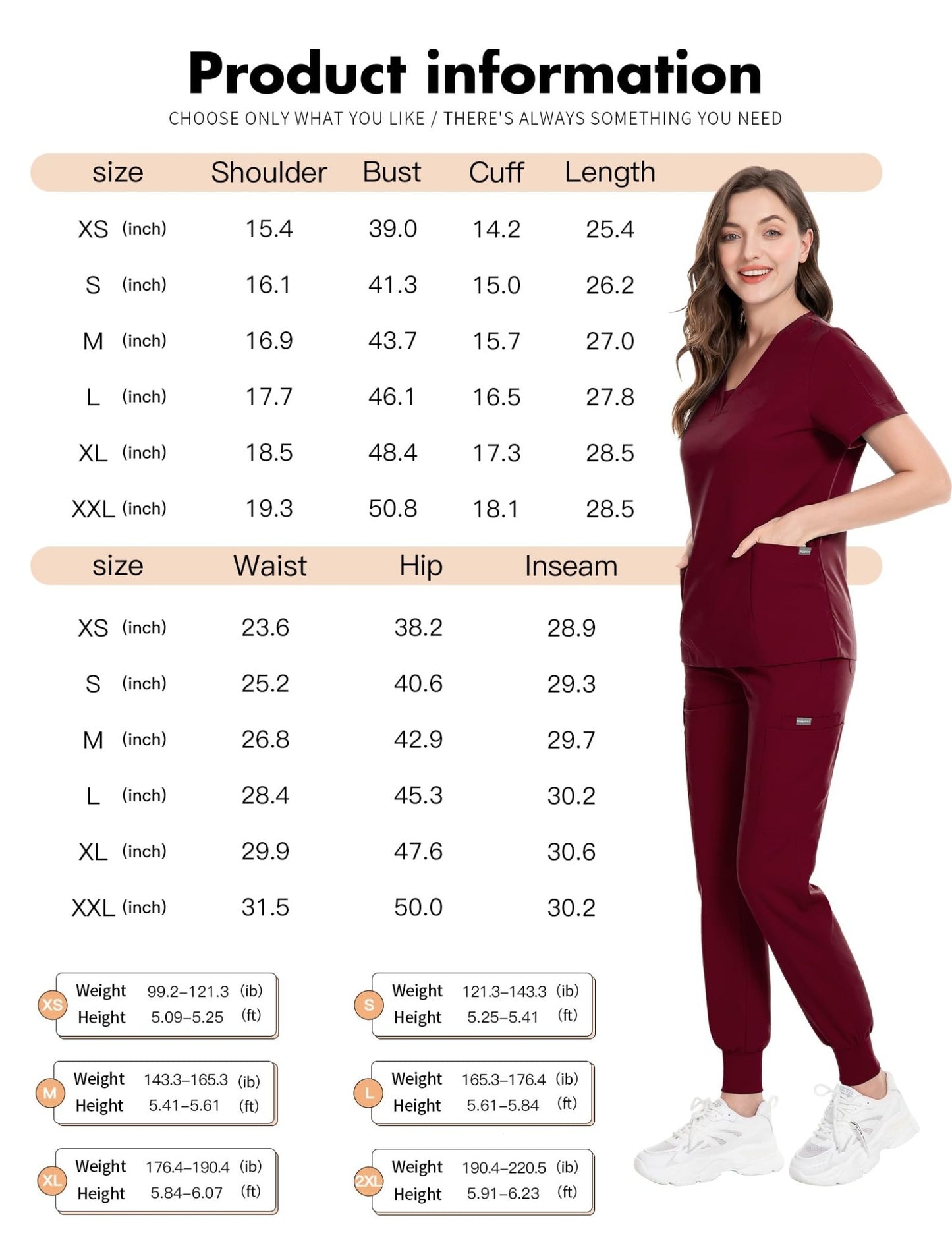 V - Neckland Jogger Scrub set - Nursecaresuites - Online Healthcare BoutiqueB0B317CD8J