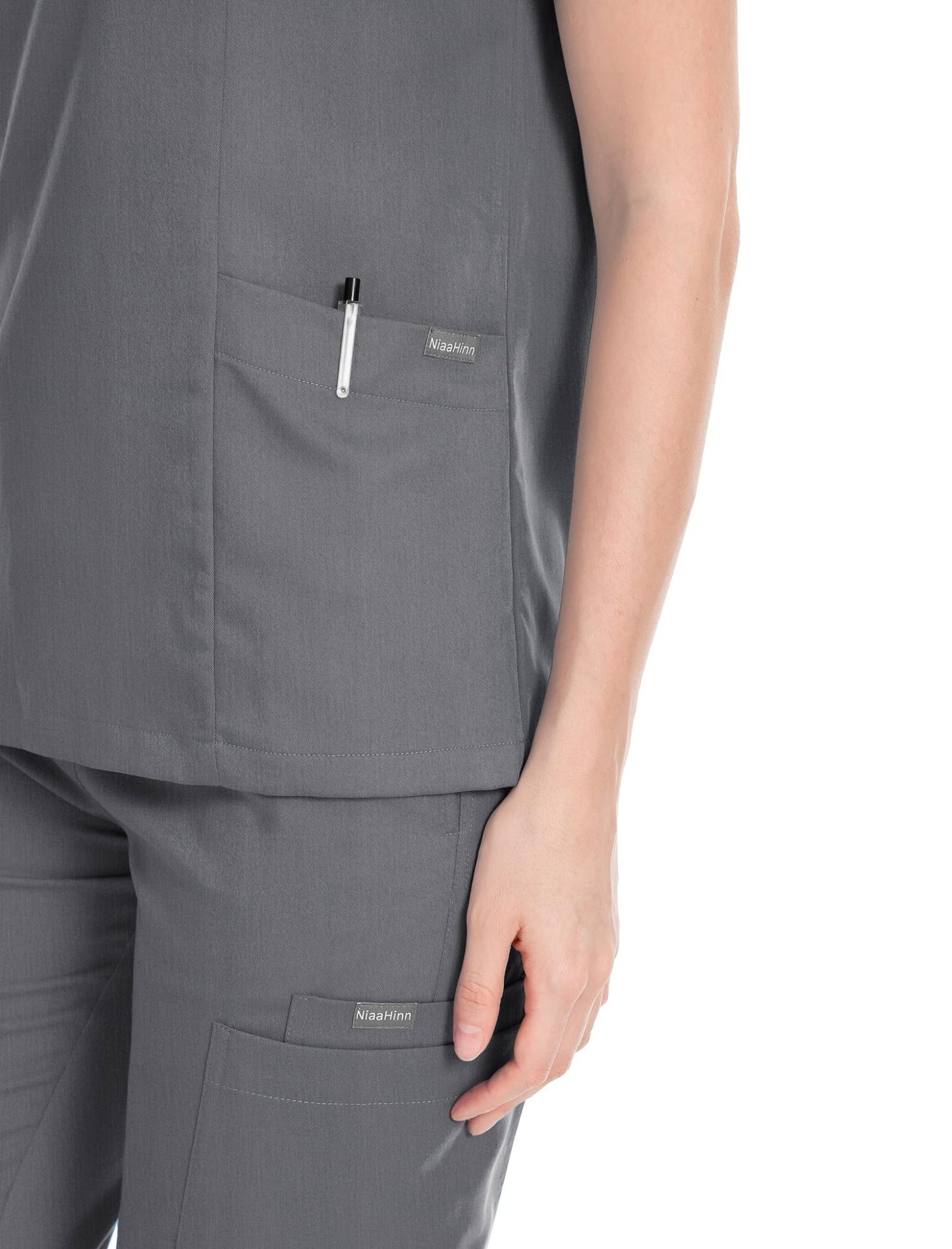 V - Neckland Jogger Scrub set - Nursecaresuites - Online Healthcare BoutiqueB0B319SPRH