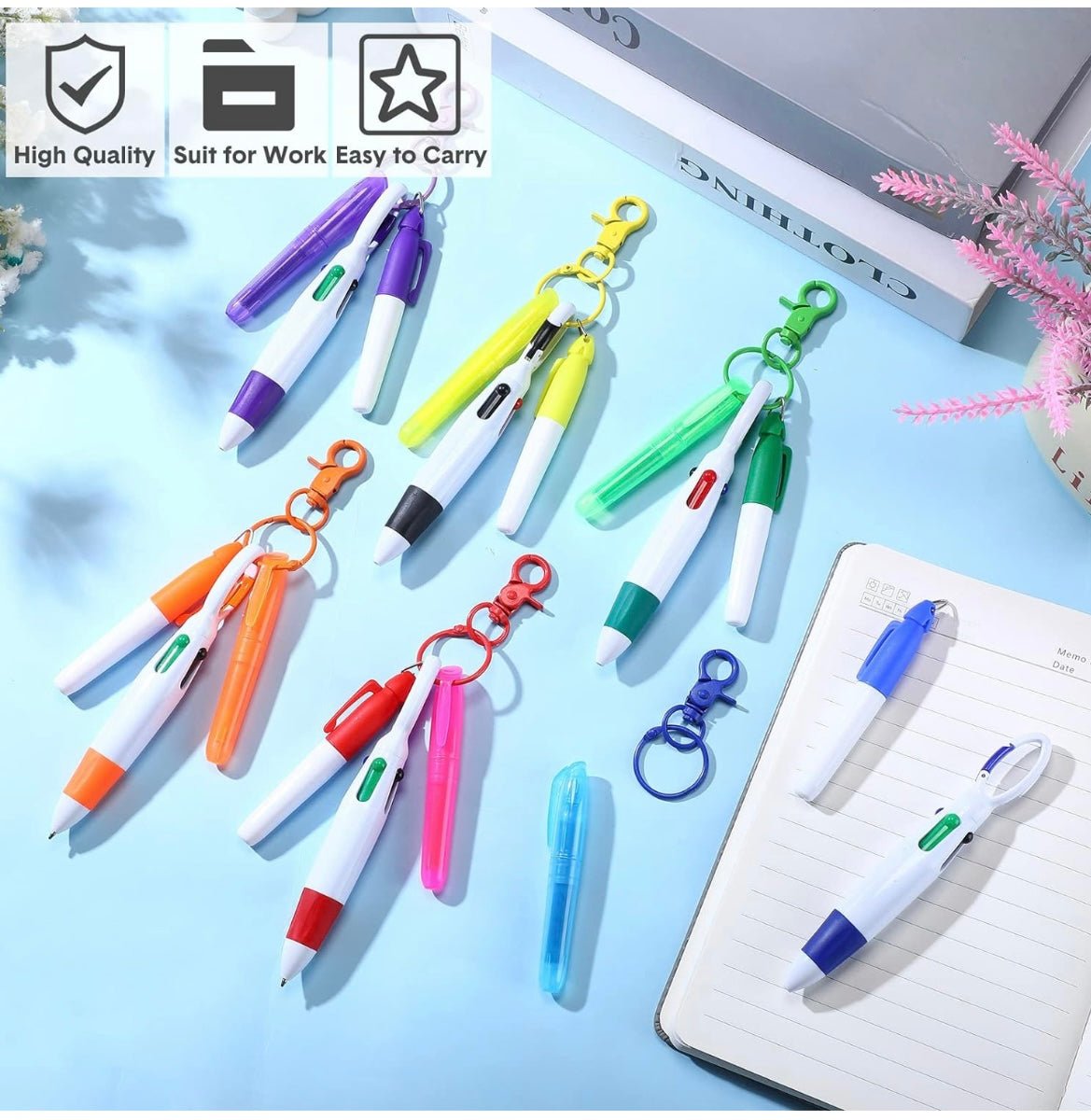 Nurse Pen/Highlighter Pack - Nursecaresuites - Online Healthcare Boutiquehighlighternurse key chainnurse pen