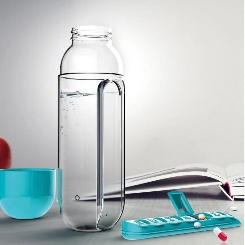 Pill Organizer Water Bottle - Nursecaresuites - Online Healthcare Boutique